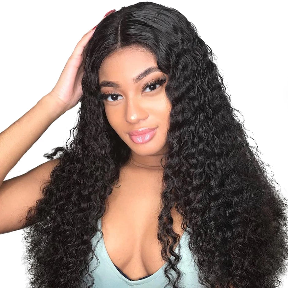 Kinky Curly Malaysian Lace Wigs