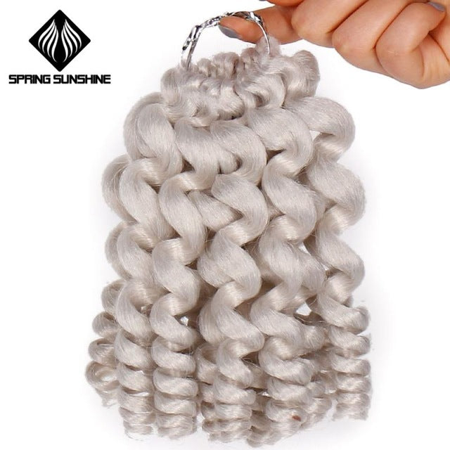 8'' 20strands Jumpy Wand Curl