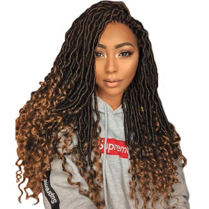 Ombre Faux Locs Crochet Braid Hair