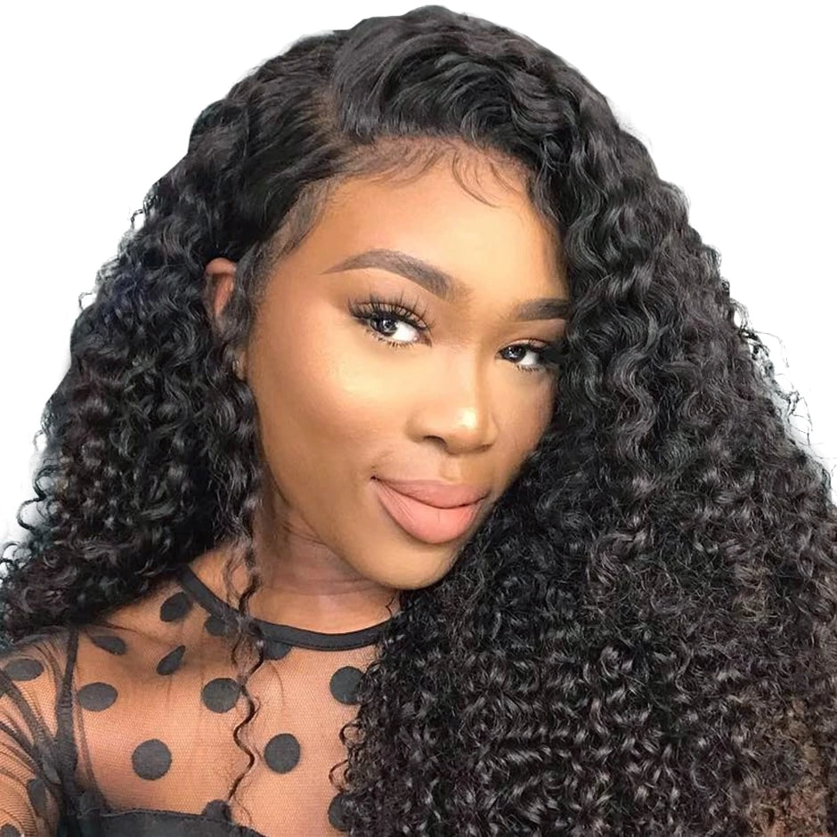 Kinky Curly Full Lace Wigs